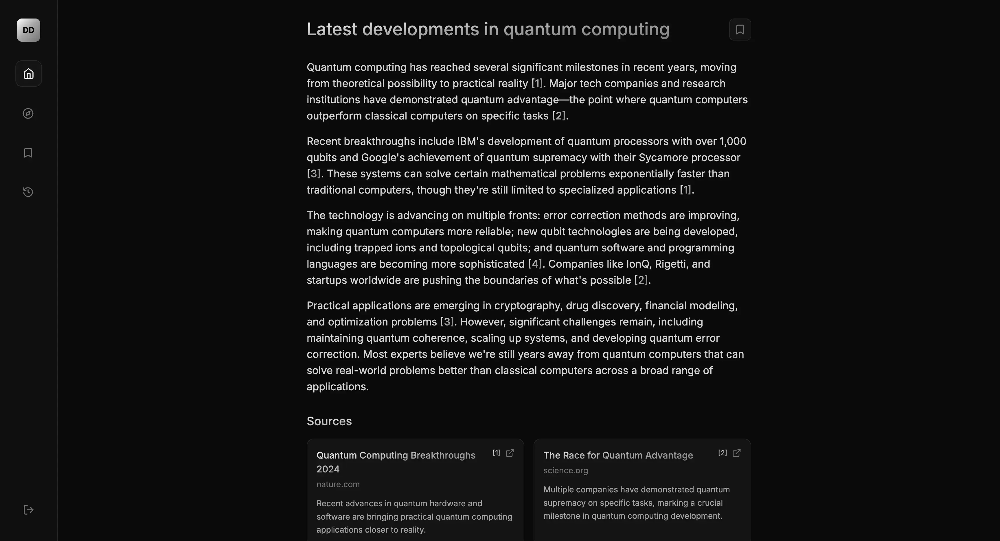 DeepDive collections board